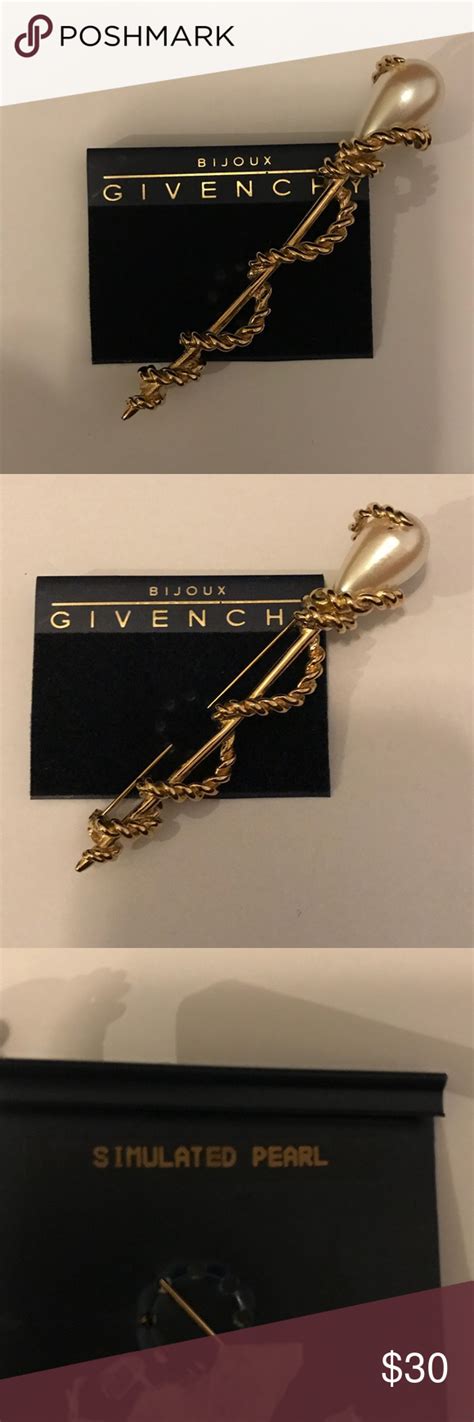 givenchy collar pin|givenchy high price.